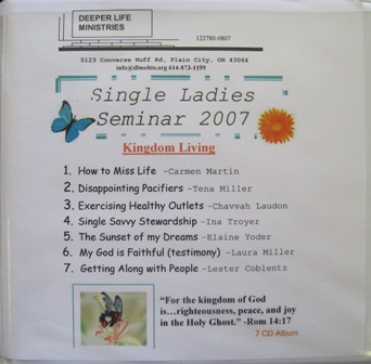 SINGLE LADIES SEMINAR 2007 7 CD album